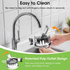 Juicer Machines, 5.8" Wide Feed Chute Cold Press Juicer for Whole Vegetables & Fruits, High Juice Yield, BPA Free (Slivery)