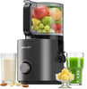 3-in-1 Juicer Machines, Cold Press Juicer 7“ Large Chute & 120oz – for Whole Vegetables & Fruits, High Juice Yield | Nut Milk | Natural Sorbet, Sliver
